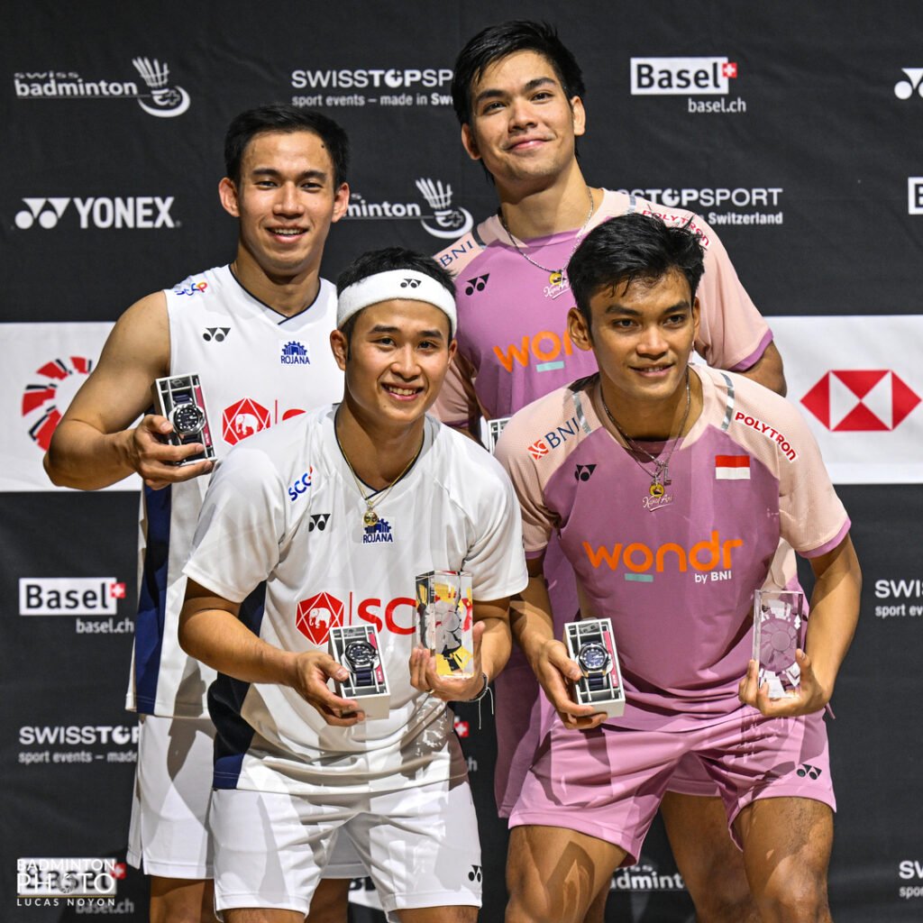 瑞士羽毛球赛落幕:中国队狂揽四冠成赛会大赢家