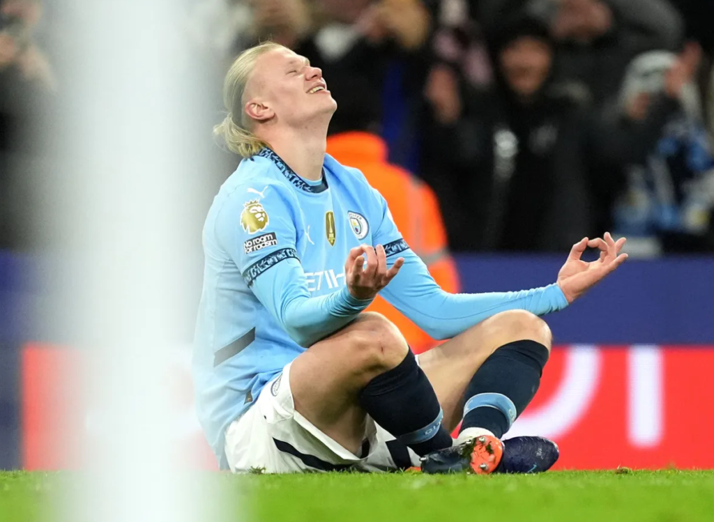 哈兰德冲英超100球纪录 曼城迎战布莱顿